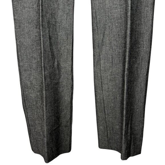 Loft "Marisa" Black and White houndstooth slim dress pant size 6 - Picture 9 of 12